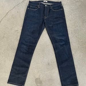 Buck mason slim fit jeans 33x32 made in USA